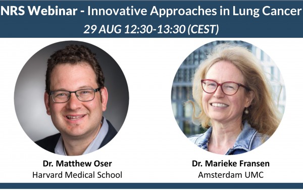 NRS Webinar-Innovative approaches in lung cancer NRS Webinar-Innovative approaches in lung cancer